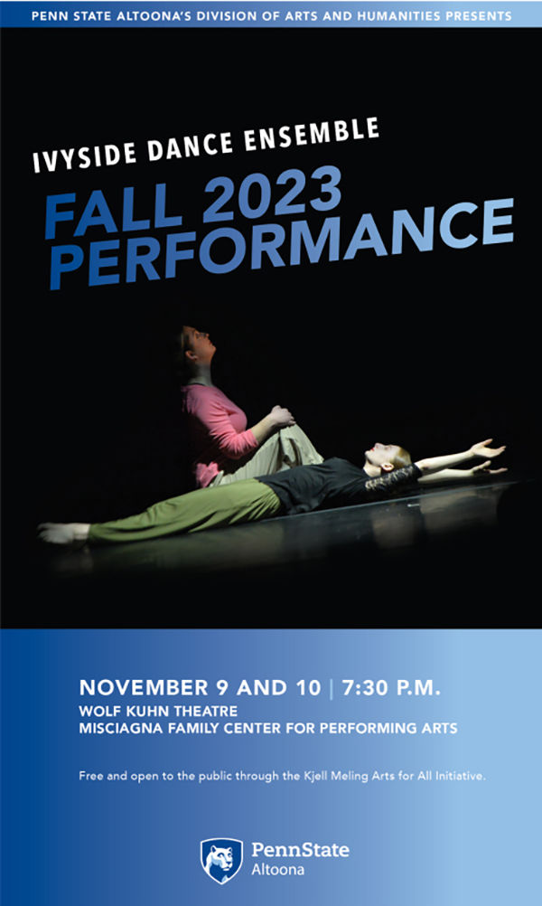 Fall 2023 Ivyside Dance Ensemble Program Cover