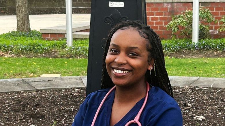 Penn State Altoona nursing student Deyanna Dye
