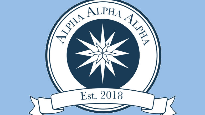 A logo for the Alpha Alpha Alpha honor society