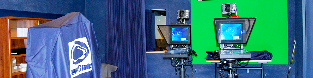 Communications TV studio at Penn State Altoona