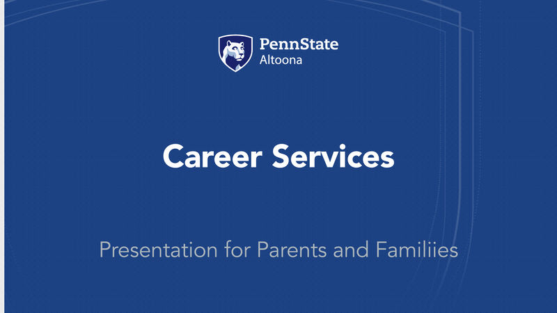 Career Services | NSO Presentation