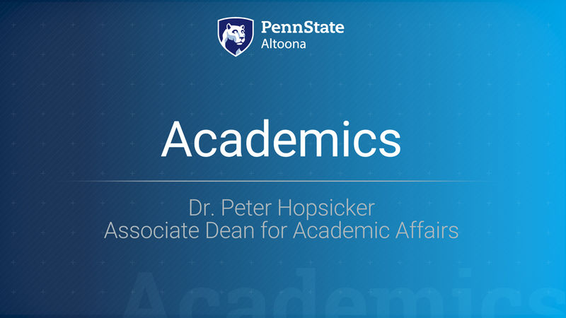 Academics at Penn State Altoona