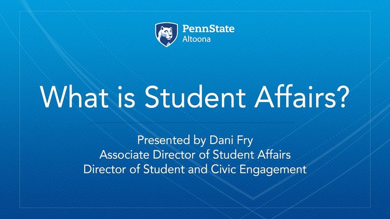 What is Student Affairs