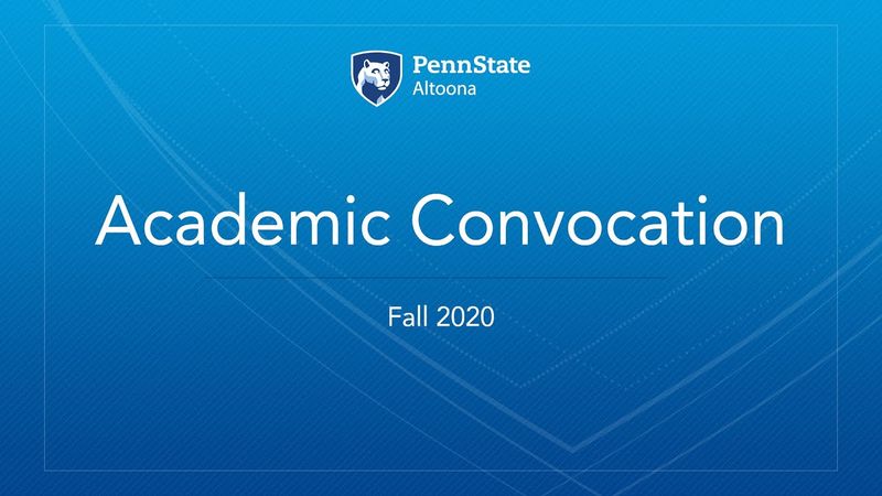 Fall 2020 Academic Convocation