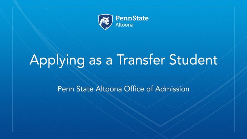 Applying as a Transfer Student