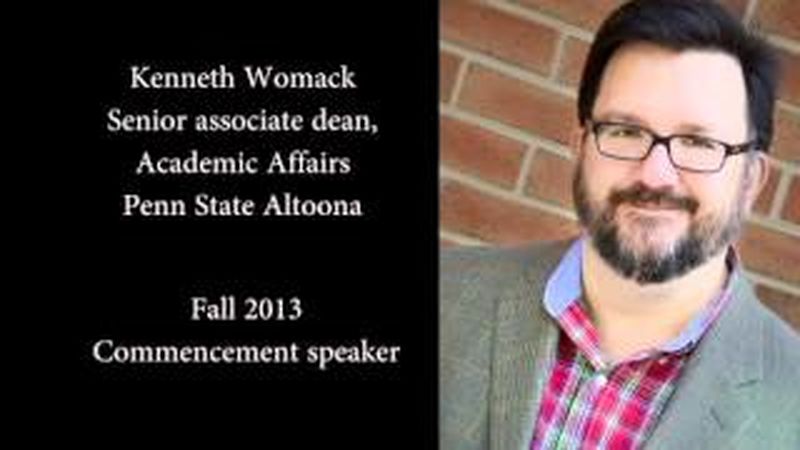 Fall 2013 Commencement Address - Kenneth Womack