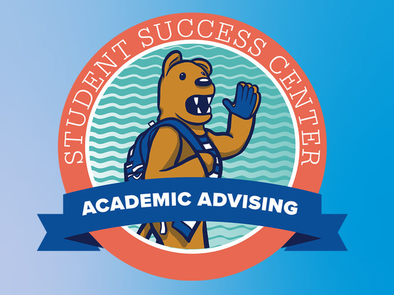 A logo with the Nittany Lion showcasing Academic Advising