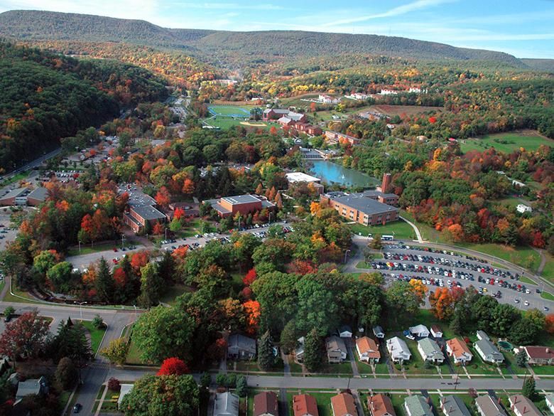 Aerial View of Penn State Altoona