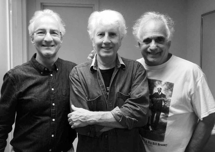 Frank Christopher, Graham Nash, and Jerry Zolten