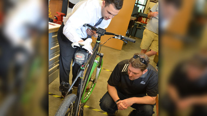 Automated Electric Shifting Bicycle