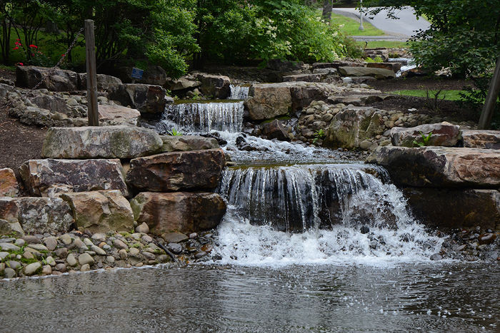 Campus Waterfall