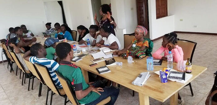 First workshop, Monrovia, June 2019