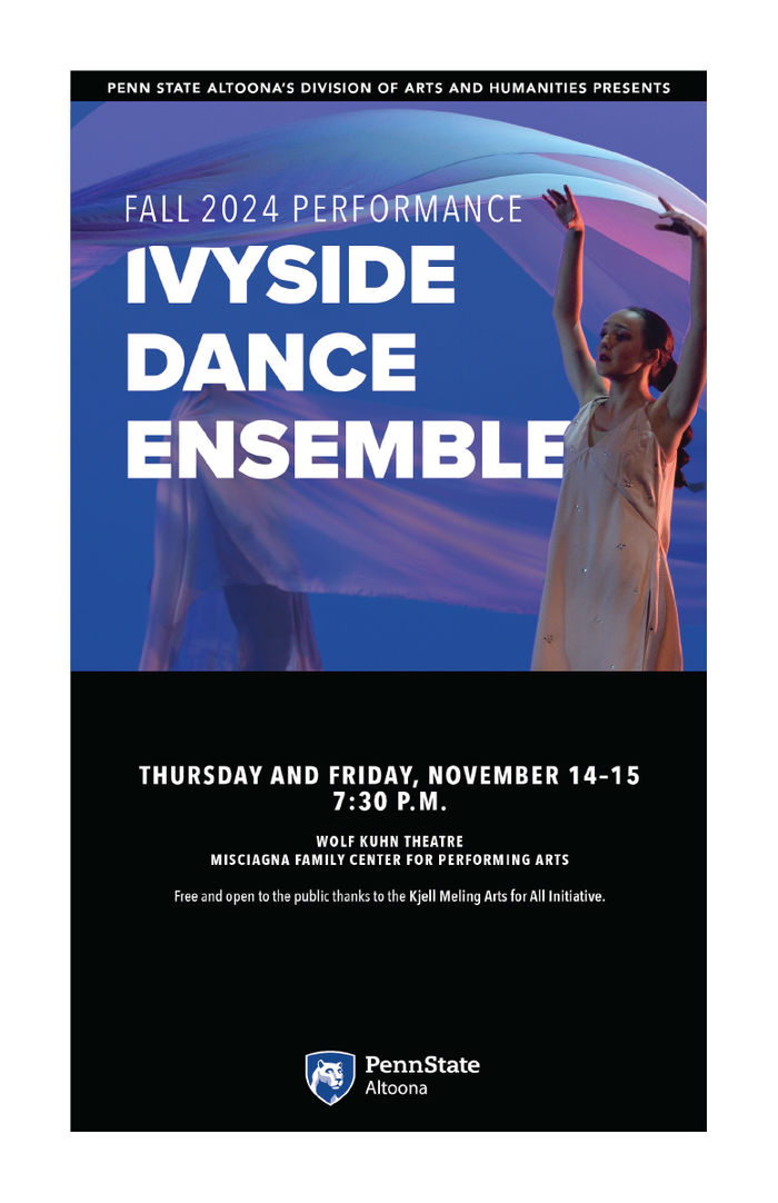 Ivyside Dance Ensemble Fall 2024 Performance Program Cover