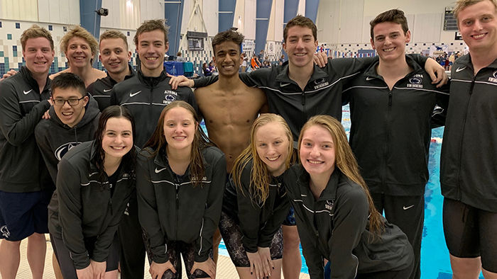 The 2019-2020 Altoona Men's and Women's Swimming Teams