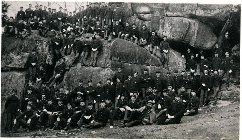 Penn State cadets camped at Gettysburg