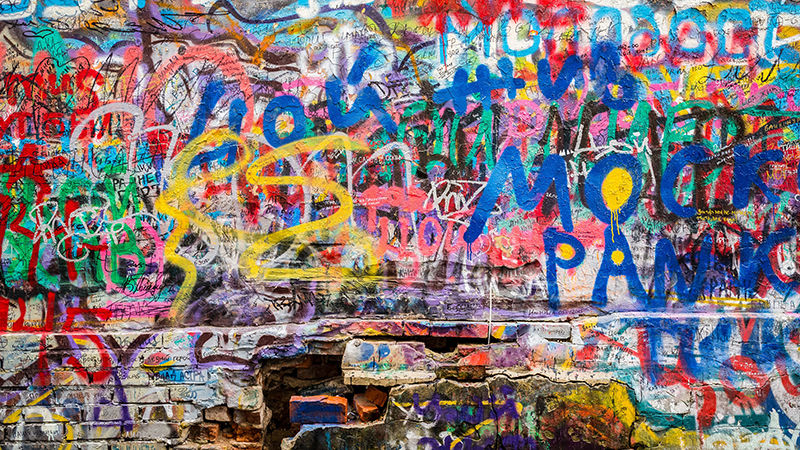 Graffiti On The Berlin Wall Penn State Altoona