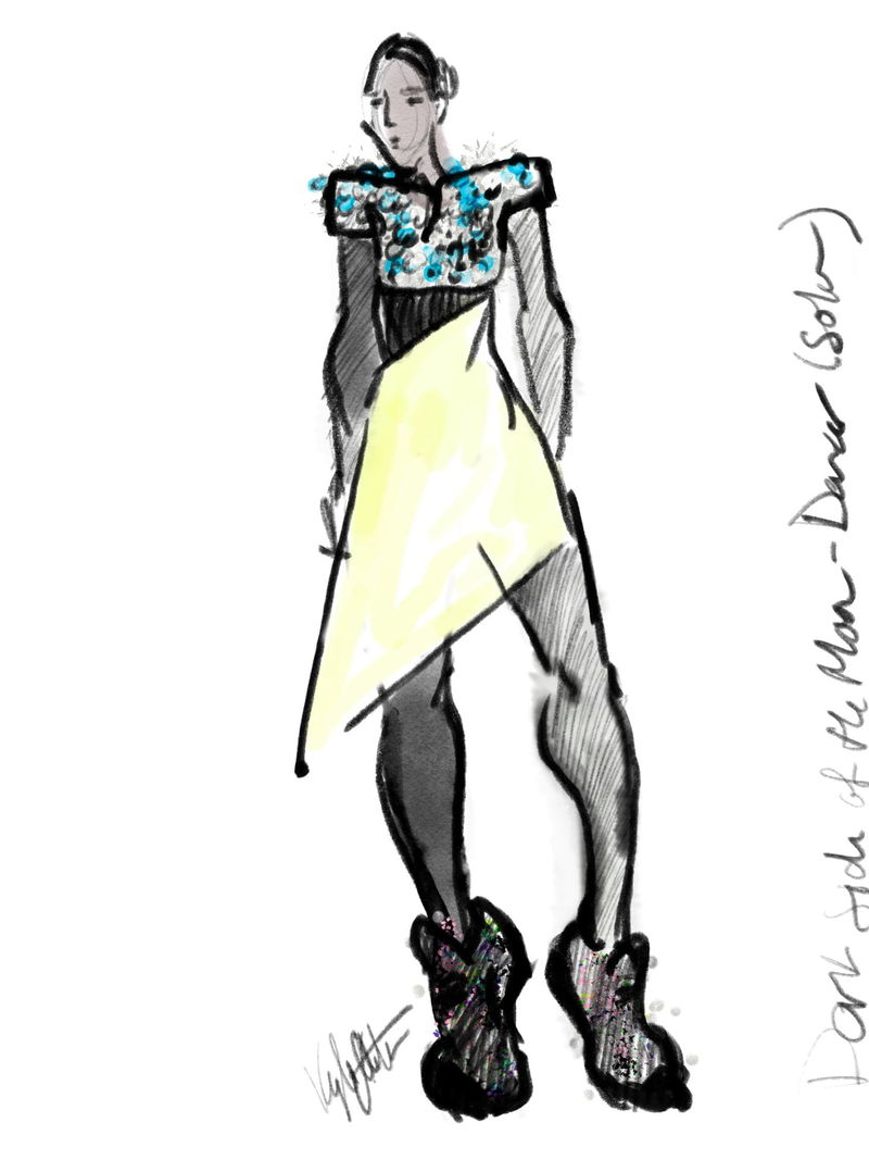 Dancer's costume, designed by Kyle Artone.