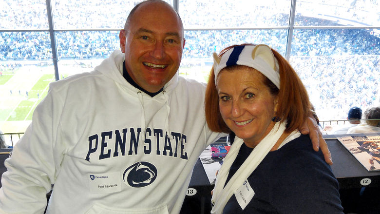 Paul Moravek and Kathy Costello