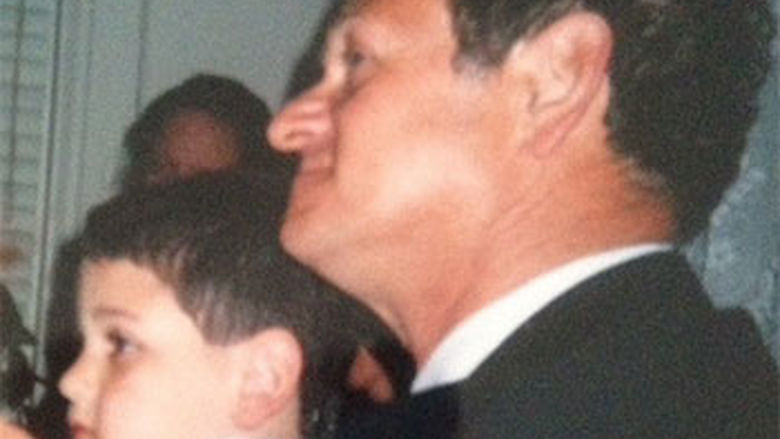 Dan and his father, David.