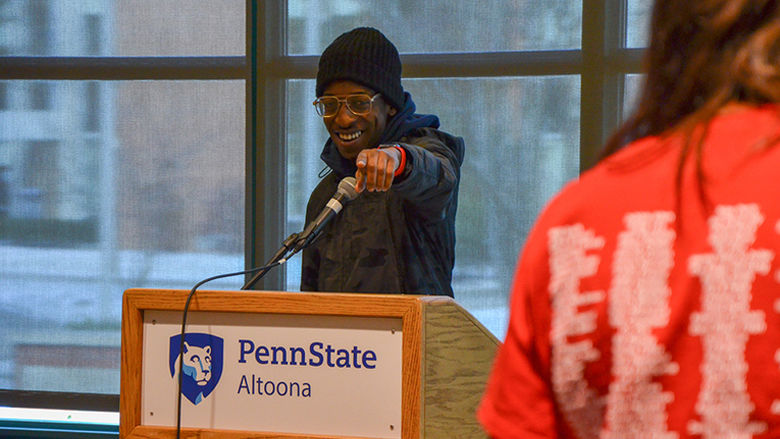 A performance at the 2017 African American Read-In