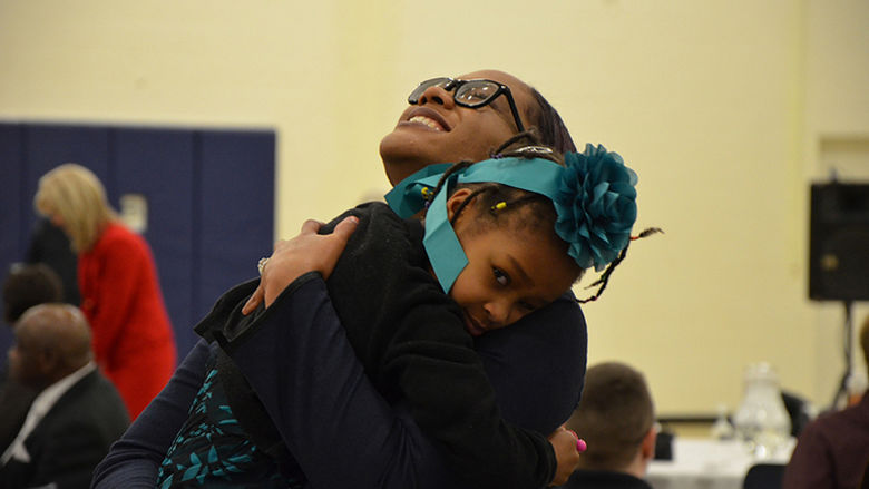 Audience members at the 2017 MLK Reflection Luncheon