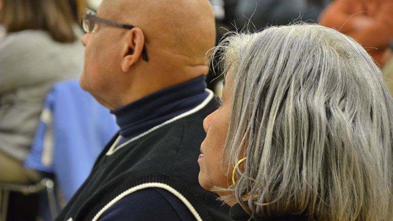 Audience members enjoy the 2017 MLK Reflection Luncheon