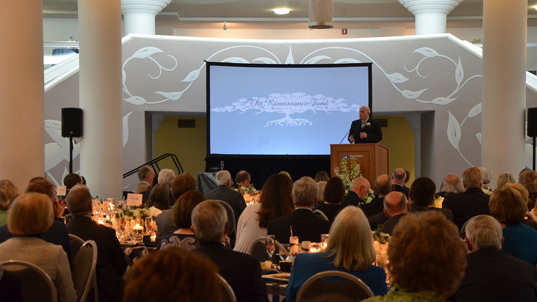 C. David Kimmel addresses guests