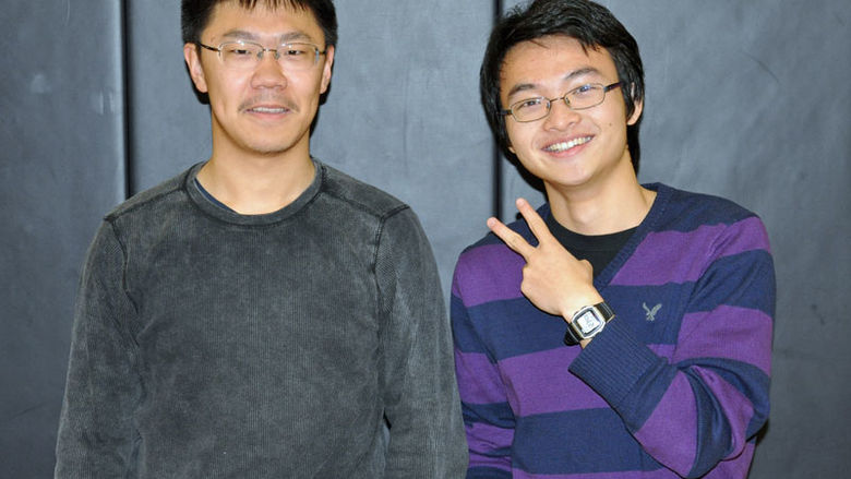 2010 Badminton Doubles Champions: Yue Evan Kou and Danhoo Ma