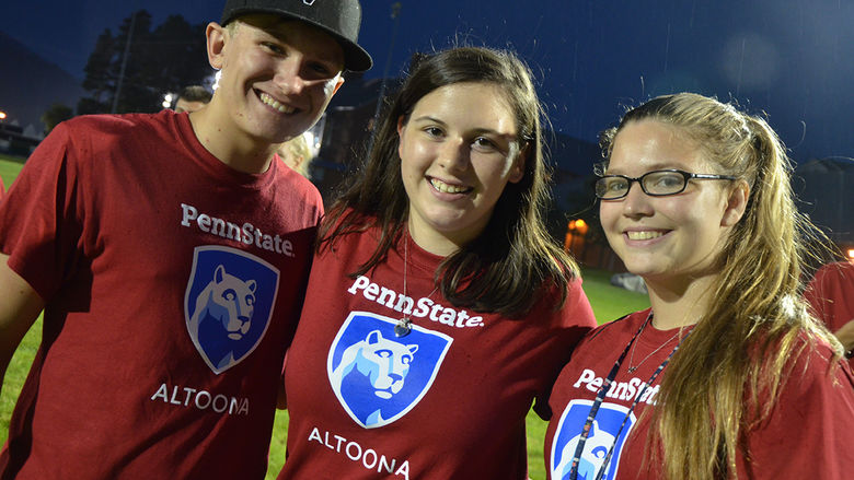 Students enjoy Playfair, an orientation tradition