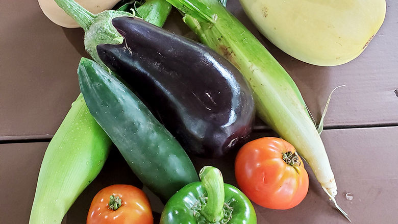 An assortment of vegetables