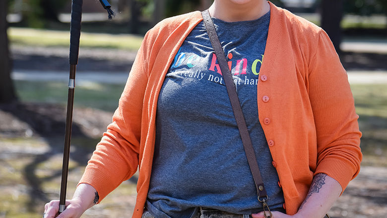 Jen Parrish’s vision for her future has nothing, and everything, to do with her sight.