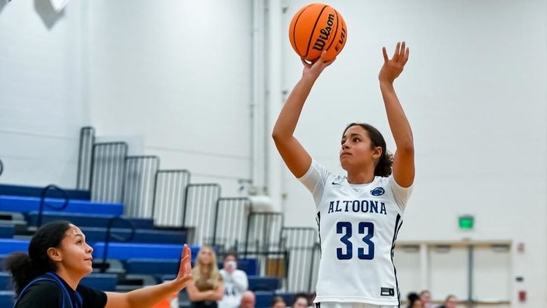 Penn State Altoona student-athlete in women's basketball Avana Sayles