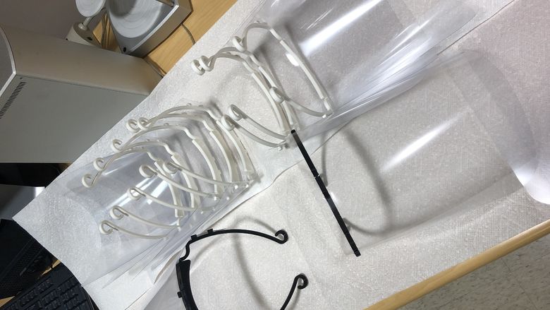 3D printed face shields