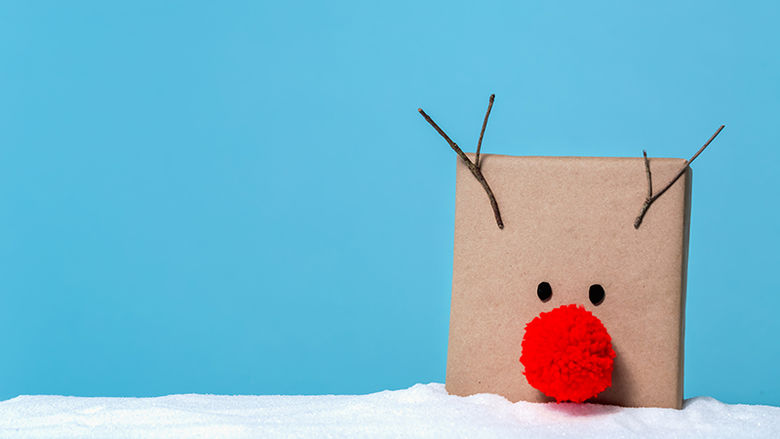 Holiday craft reindeer