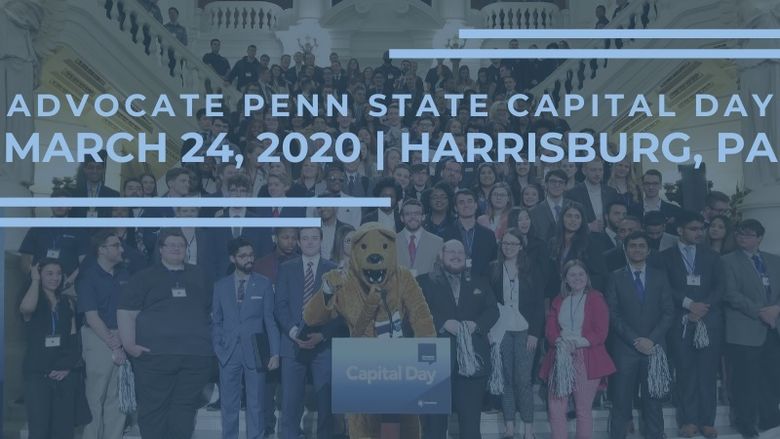 Advocate Penn State Capital Day. March 24, 2020, Harrisburg, PA