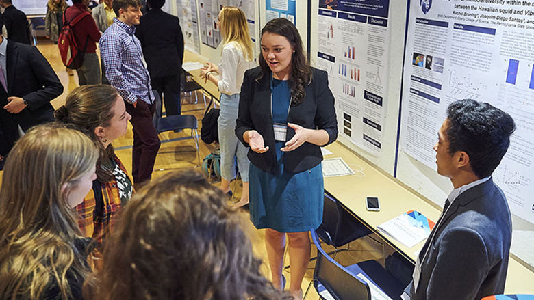 Rachel Bruning explains her research