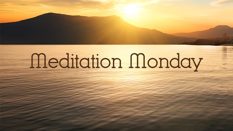 Meditation Monday banner
