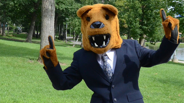 NIttany Lion Suited Up