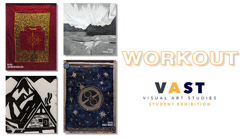 Altoona spring 2019 VAST Student Artist Exhibition graphic