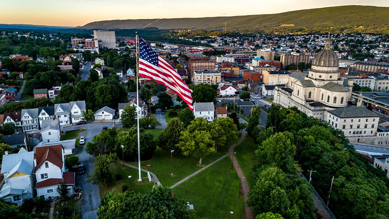 A photo of Downtown Altoona, Pennsylvania