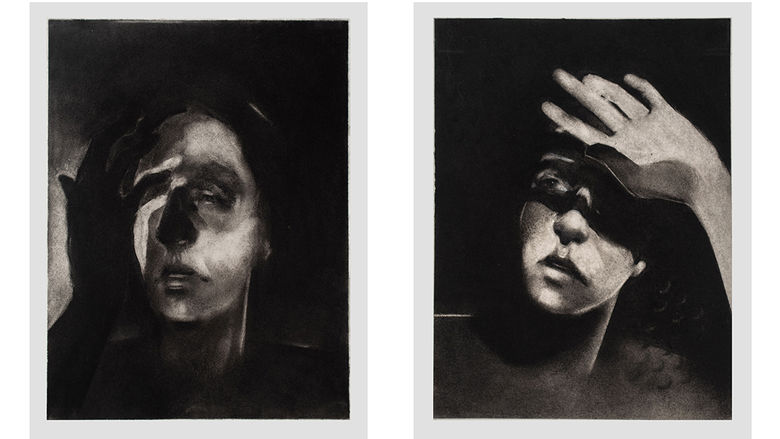Sophie Brenneman - Blinded Either Way Diptych