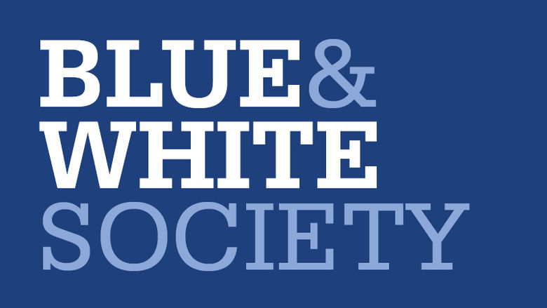 Altoona Blue and White Society Graphic