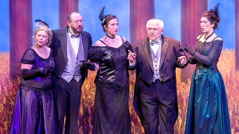 Ajay performs in the musical A Little Night Music in 2018 at the Mishler Theatre in Altoona.