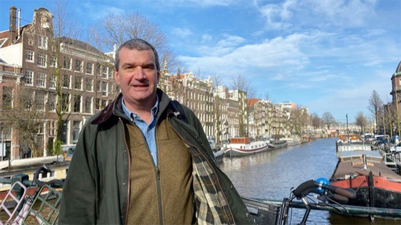Brian Black in Amsterdam, Netherlands