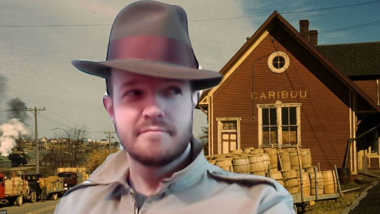 Jared Frederick in Depression-era gear
