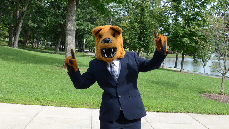 Nittany Lion Suited Up