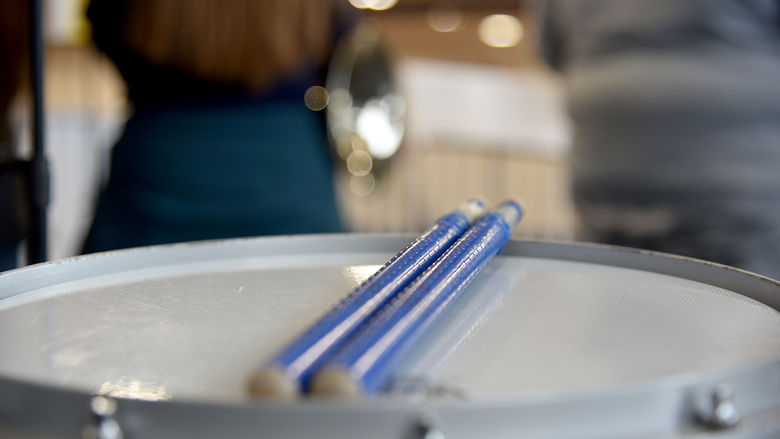 A snare drum