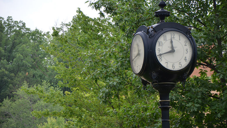 Campus Railroad Clock