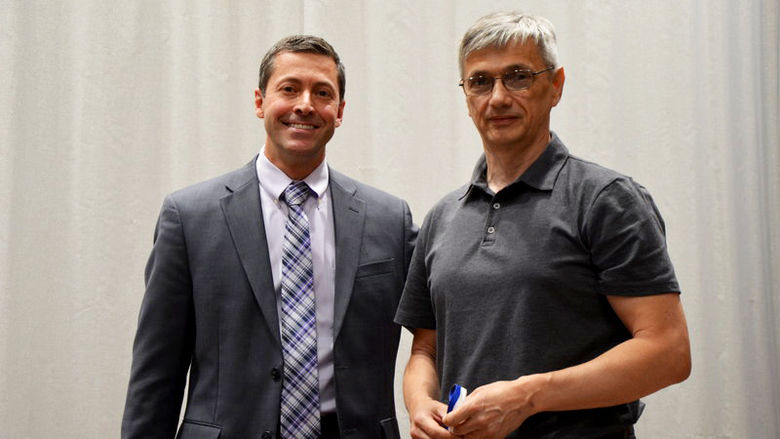 Darin Zimmerman and Wojciech Dorabiala