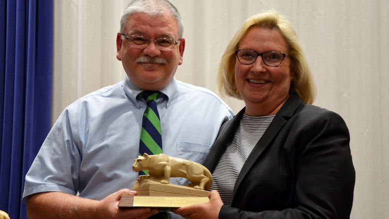 Kevin Leddy and Paula Templon